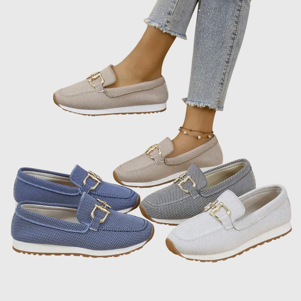 Audrey | Slip-On Sneakers With Buckle Detail