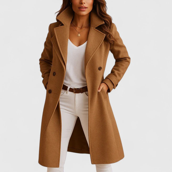 Kingsley — Tailored Wool-Blend Overcoat