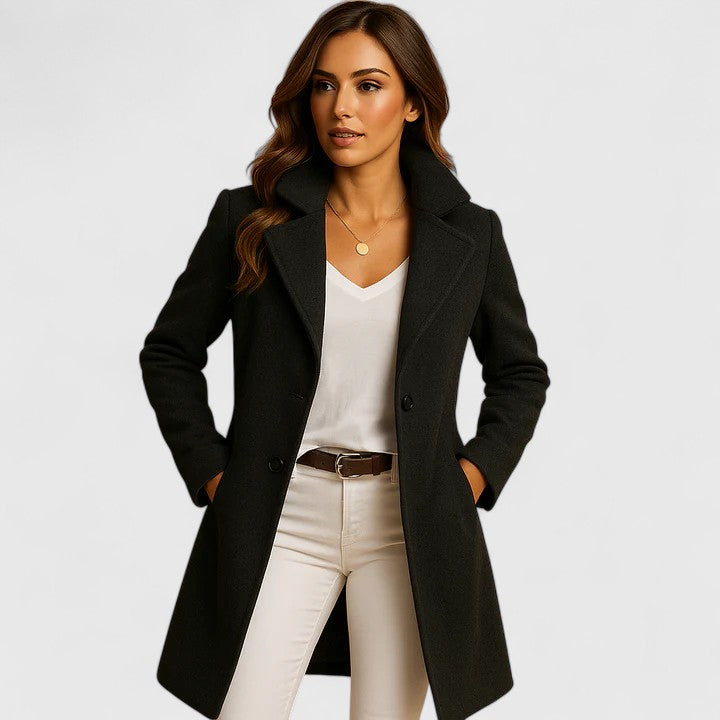 Kingsley — Tailored Wool-Blend Overcoat