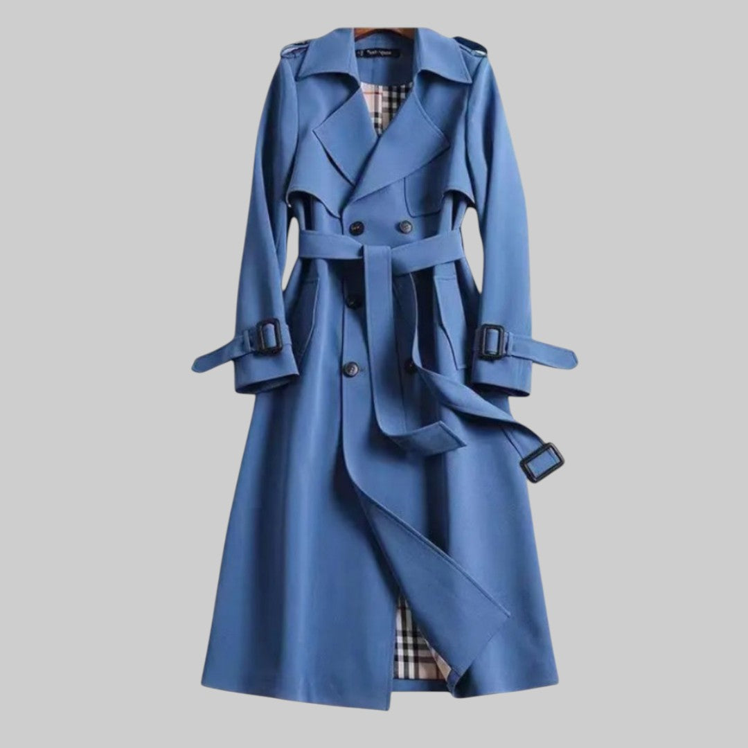 Chelsea | Double-Breasted Belted Trench Coat