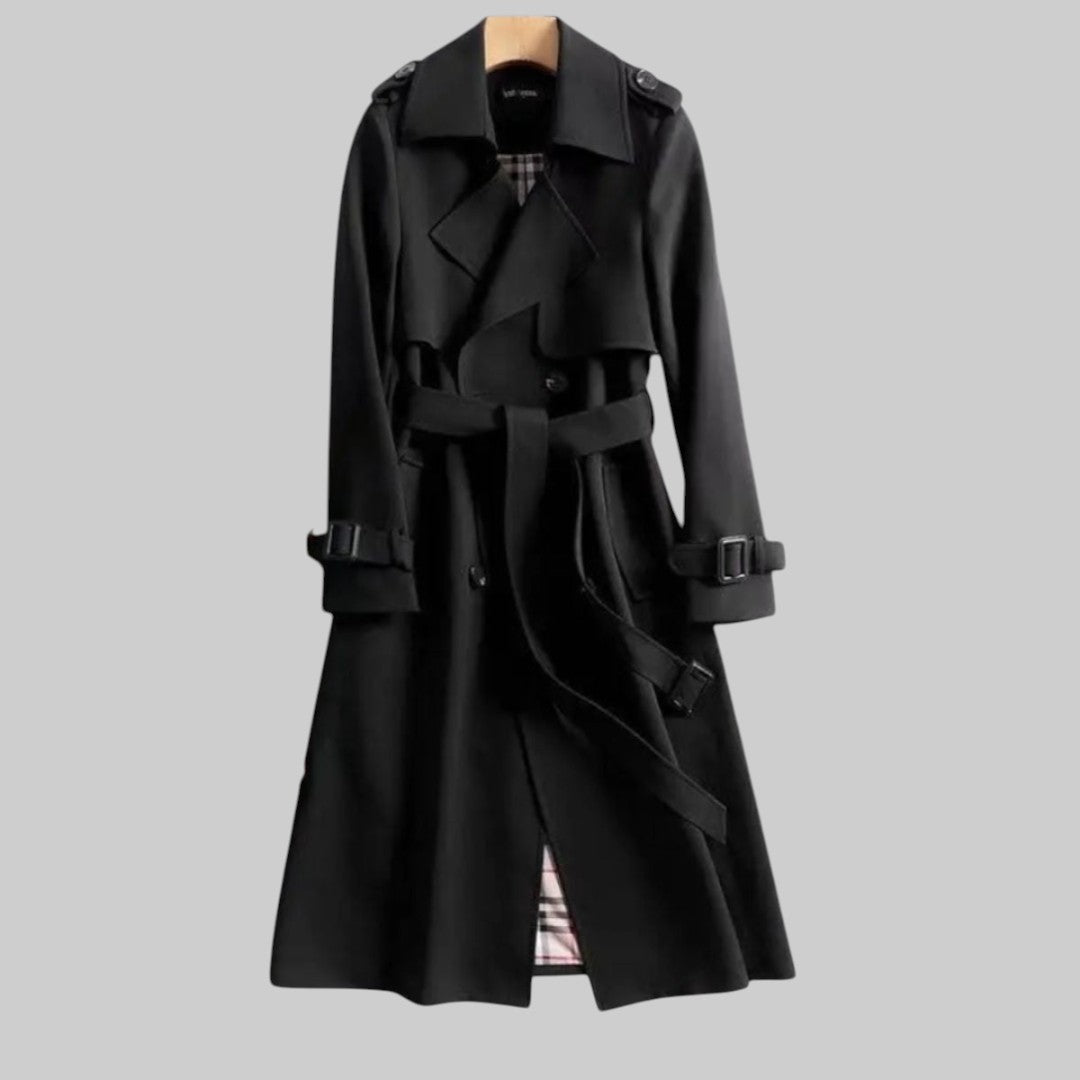 Chelsea | Double-Breasted Belted Trench Coat
