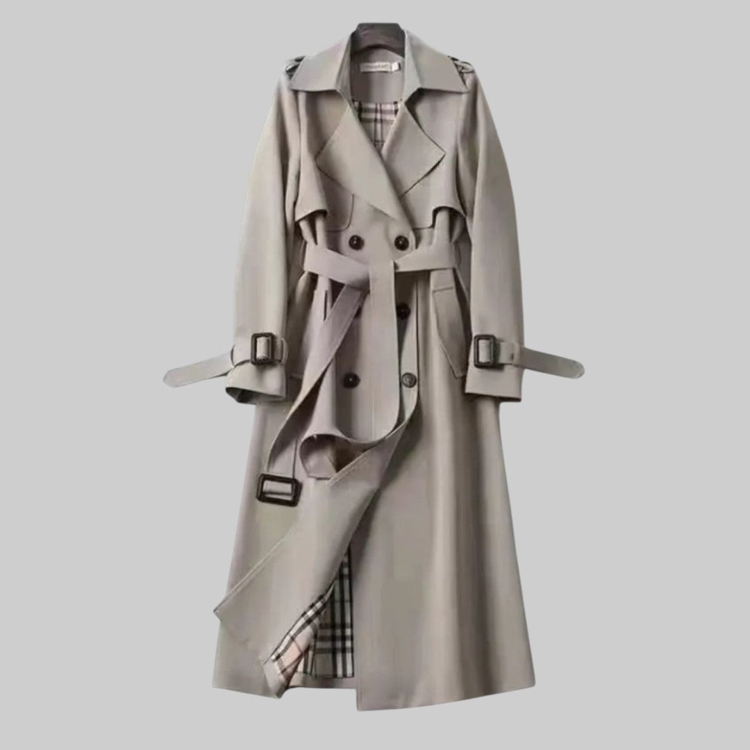 Chelsea | Double-Breasted Belted Trench Coat