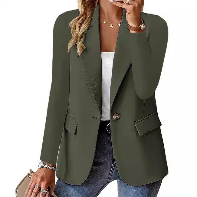 Michelle | Tailored Blazer With Flap Pockets