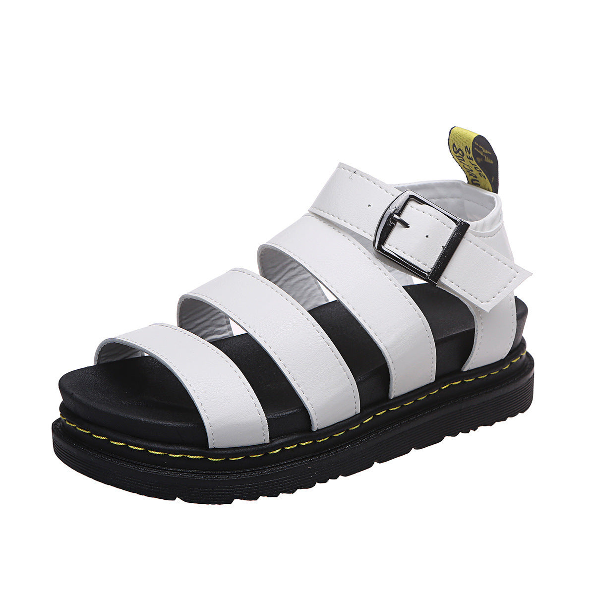Donna | Platform Sandals With Buckle Ankle Strap