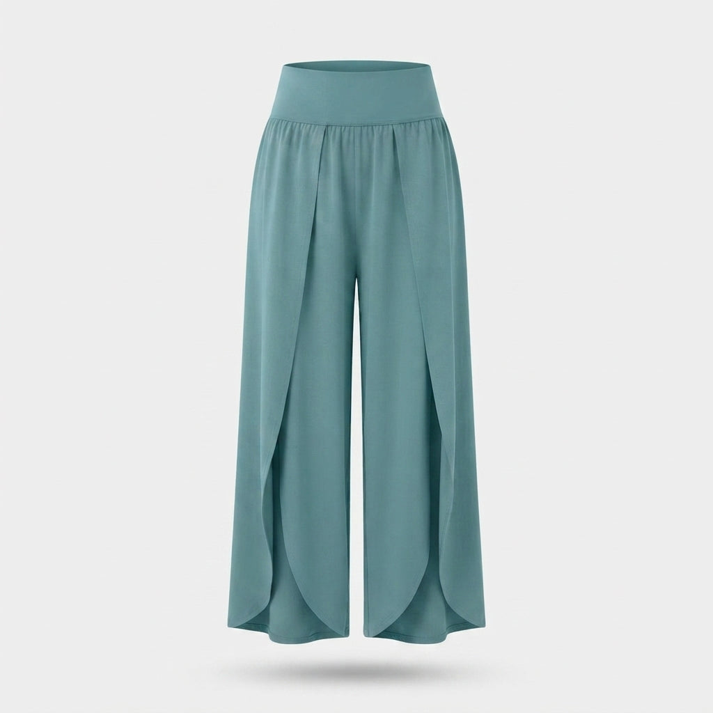 Esther | High-Waist Split Wide-Leg Pants