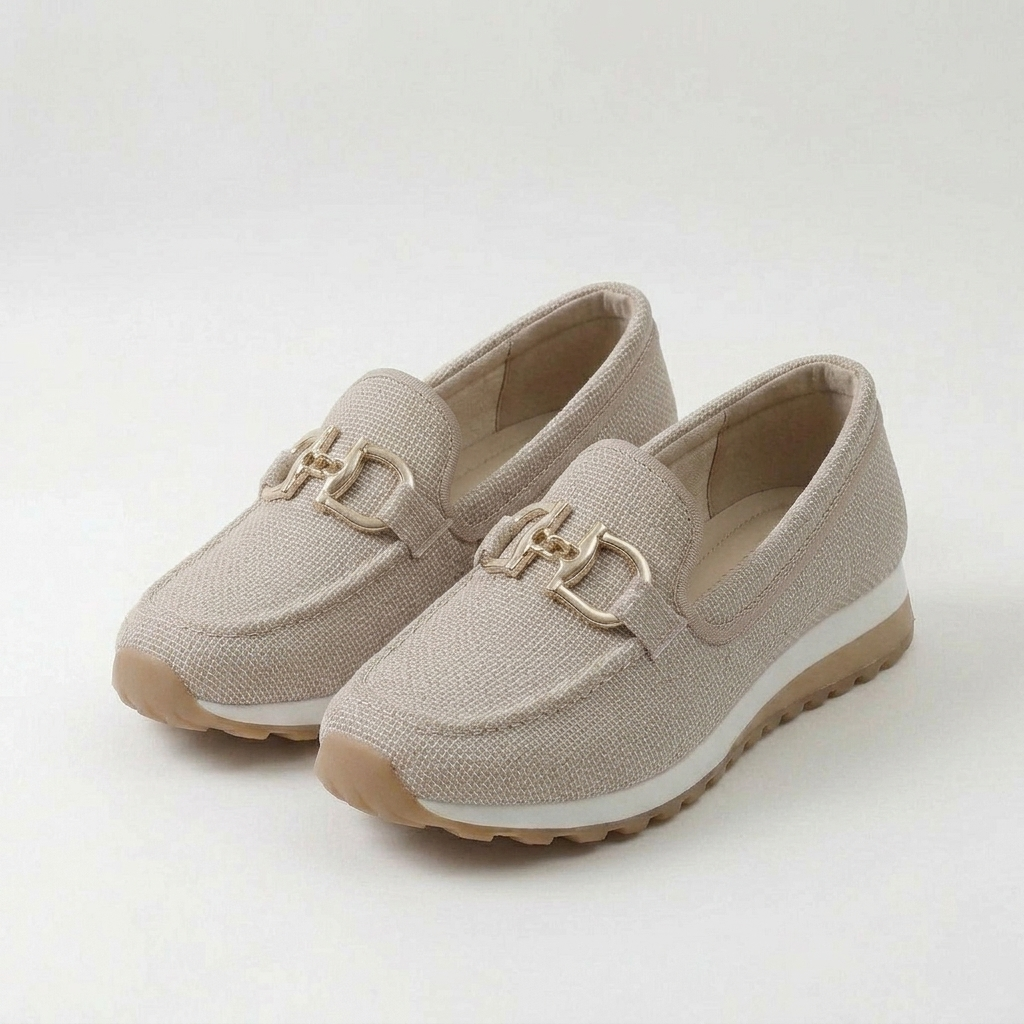 Audrey | Slip-On Sneakers With Buckle Detail
