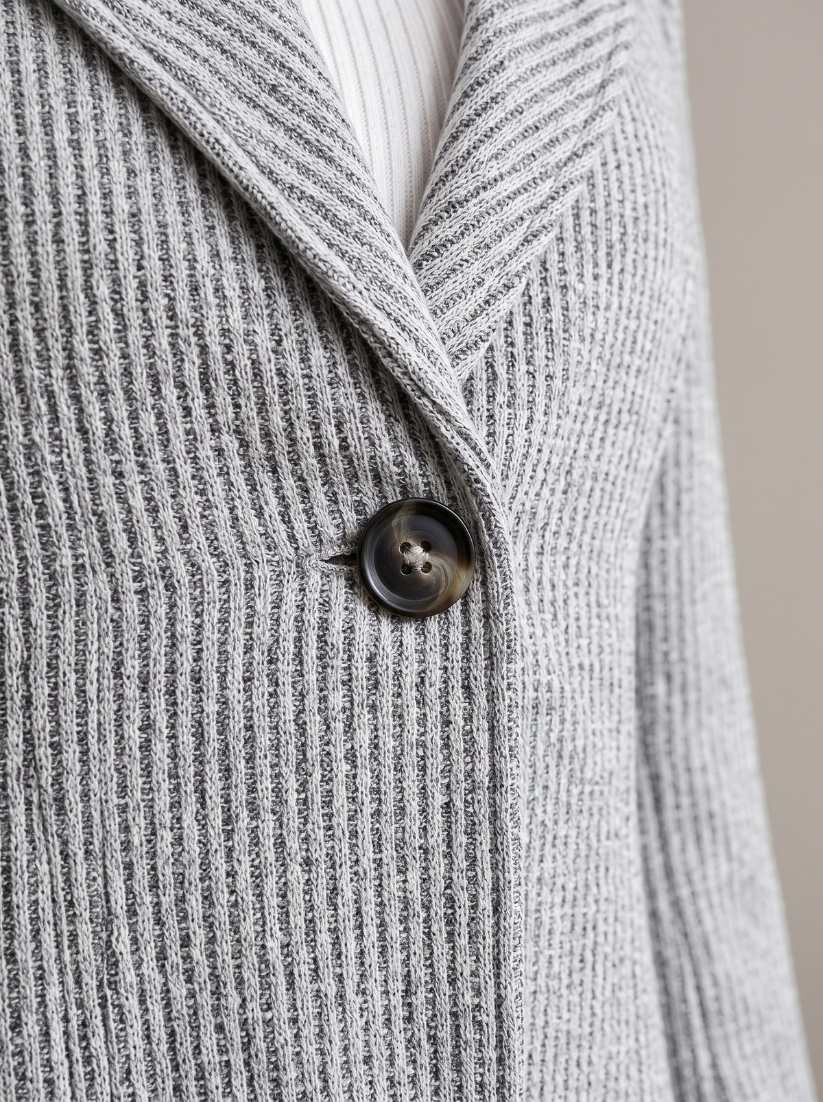 Beverly | Single-Breasted Jacquard Coat