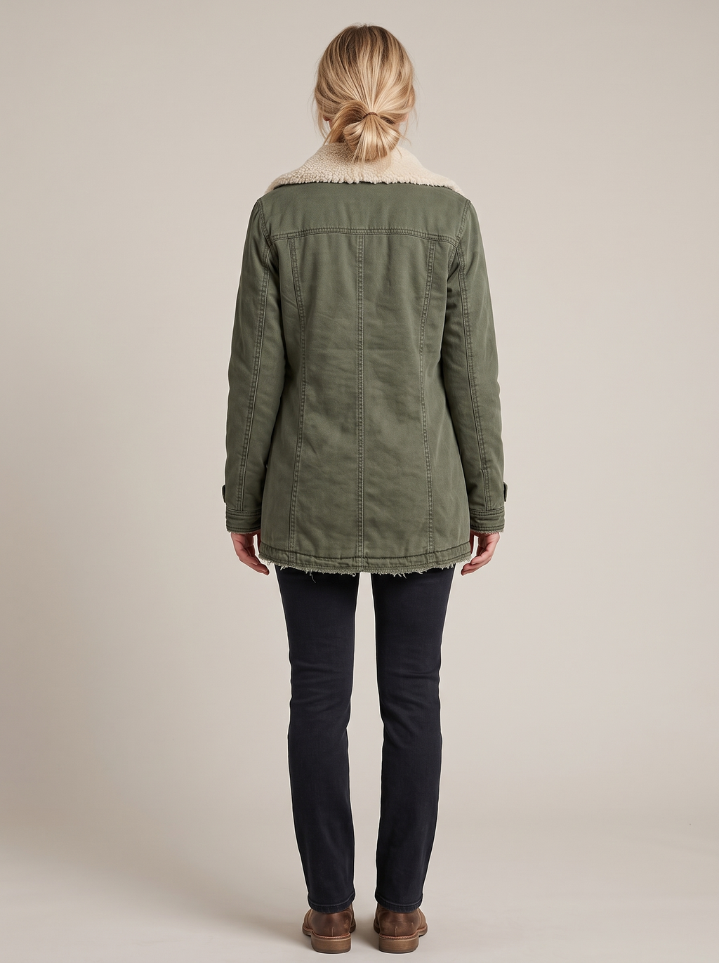 Bonnie | Warm Winter Jacket With Wide Collar
