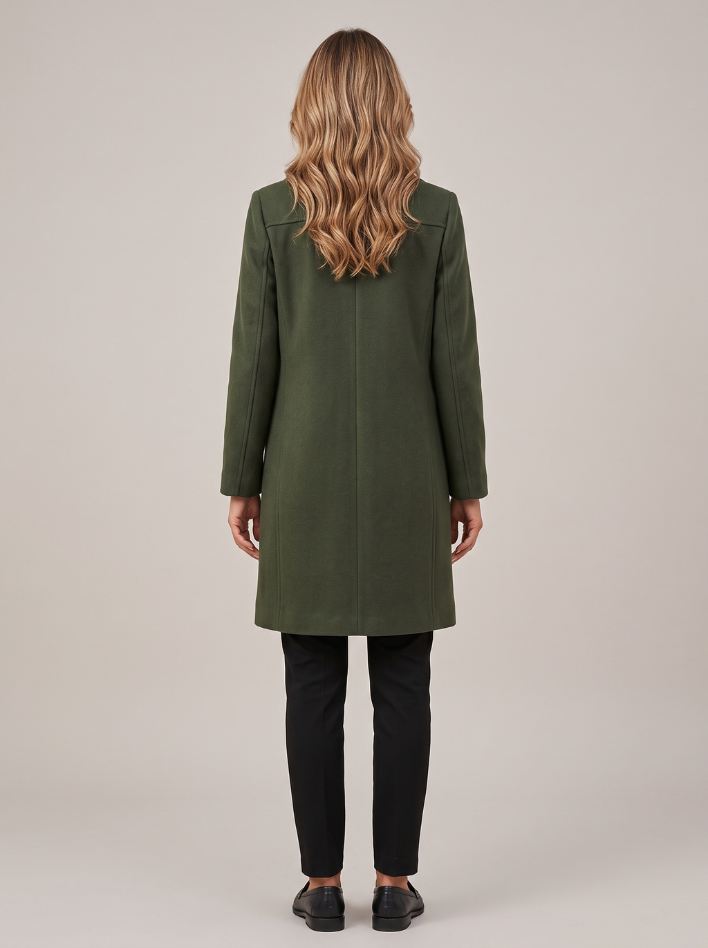Florence | Double-Breasted Mid-Length Coat