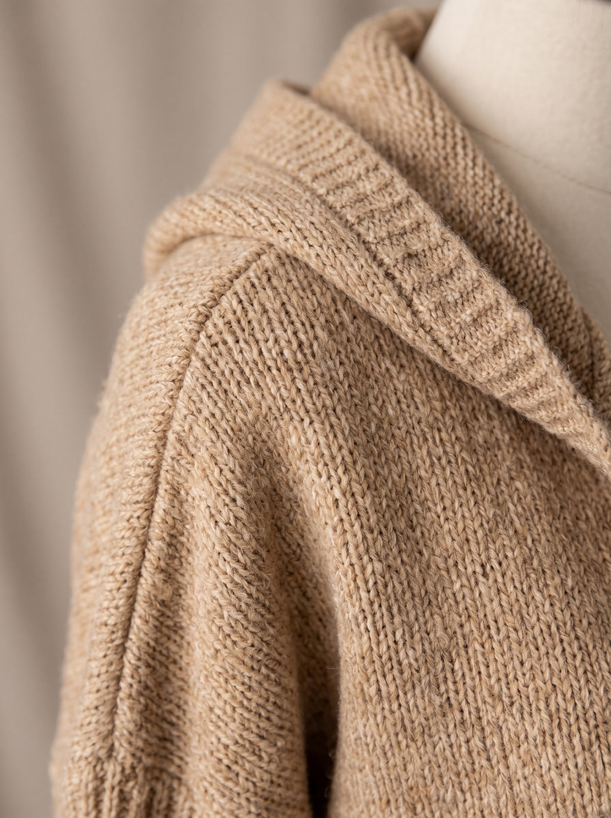 Jacqueline | Longline Hooded Knit Cardigan