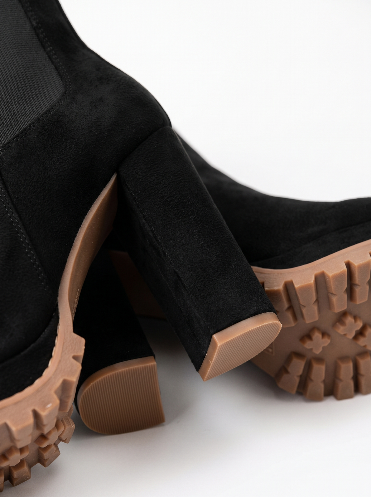 Philippa | Platform Ankle Boots With Block Heel