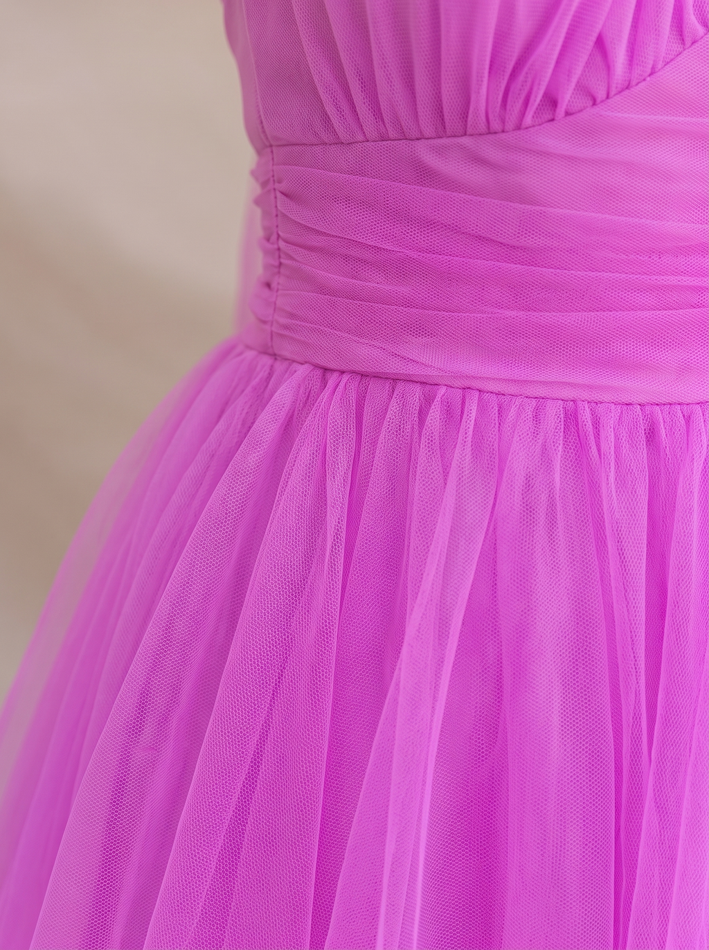 Scarlett | Tulle Halter A-Line Midi Dress