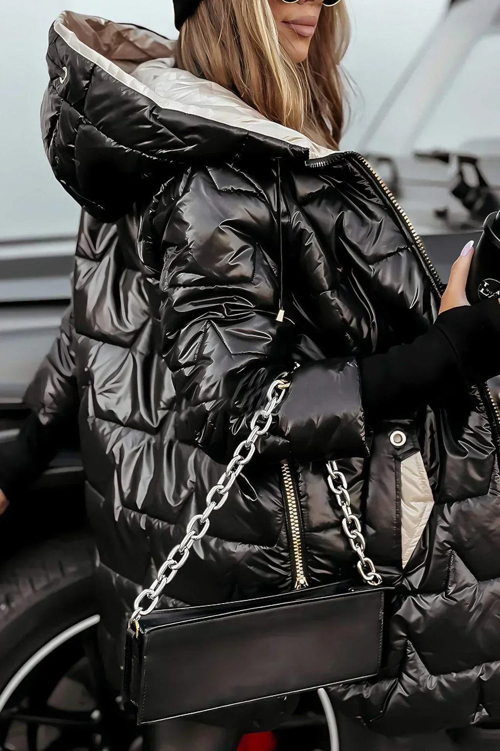 Avery | Quilted Hooded Puffer Jacket