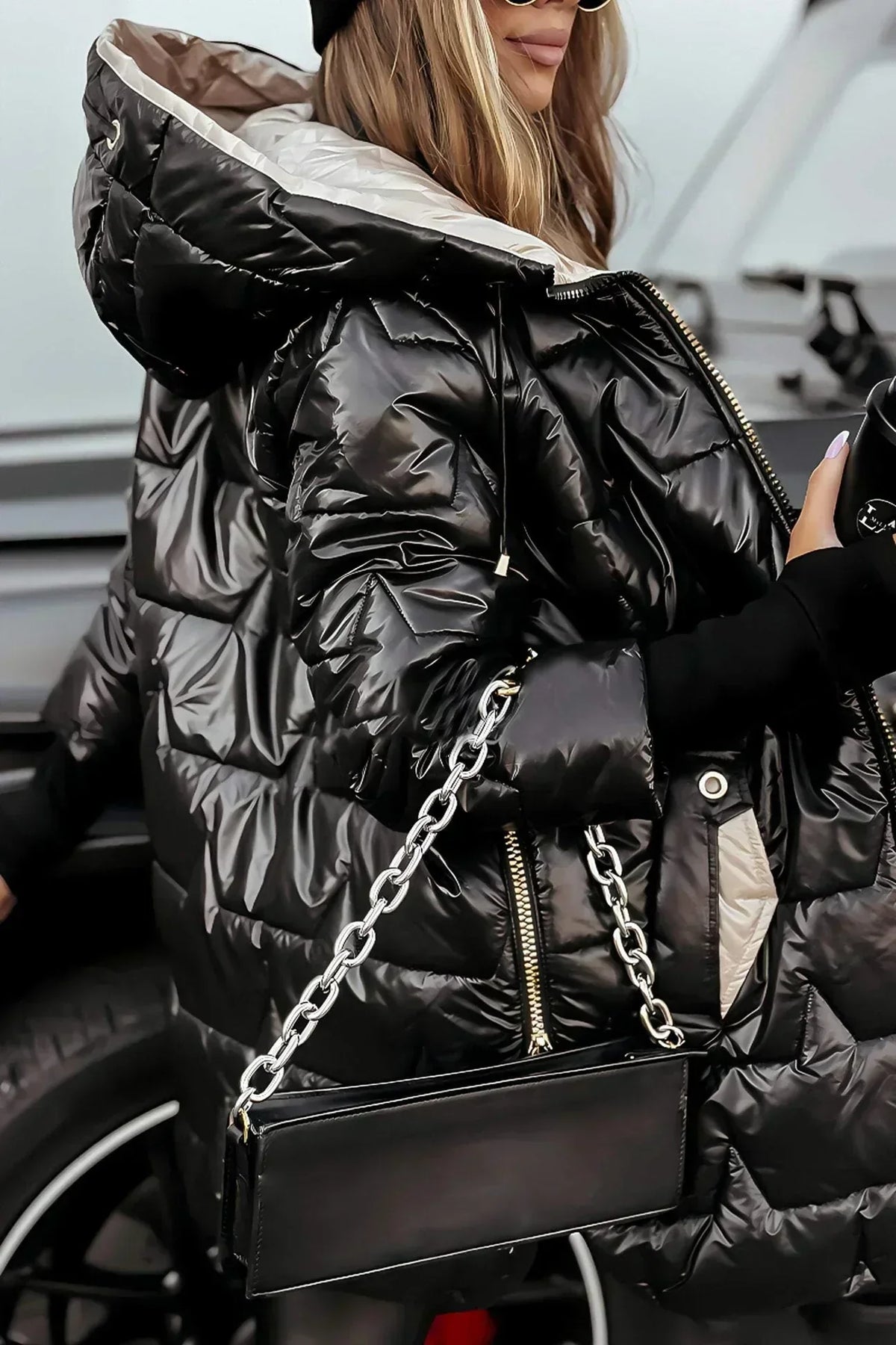 Avery | Quilted Hooded Puffer Jacket