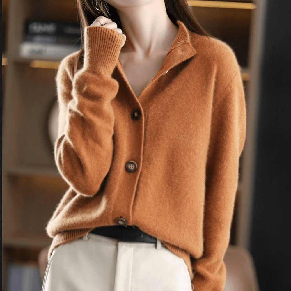 Joy | Soft Button-Front Knit Cardigan