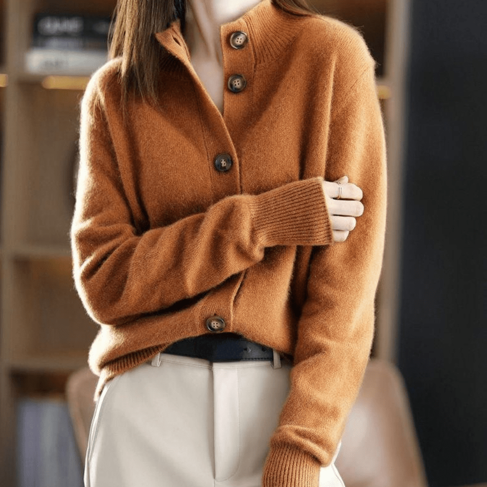 Joy | Soft Button-Front Knit Cardigan