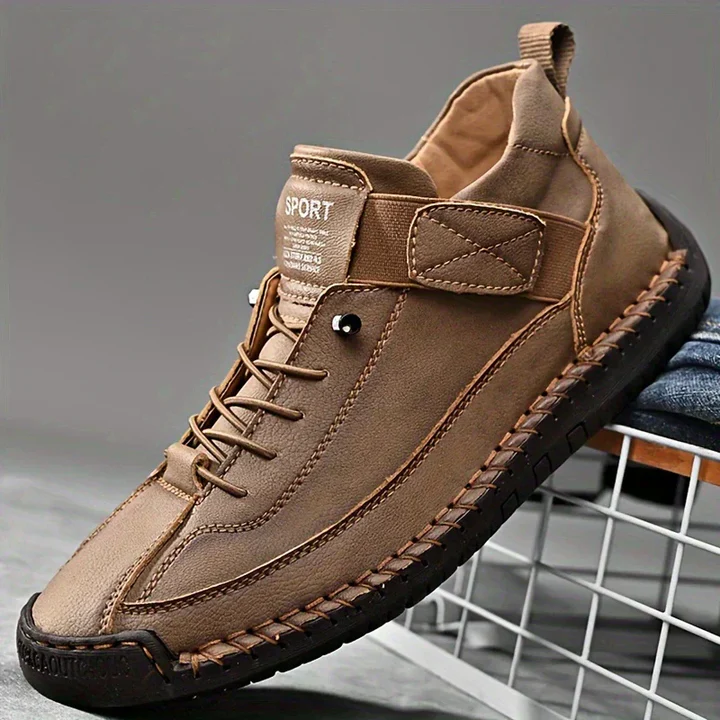 Anastasia | Lace-Up Sneakers With Strap Detail
