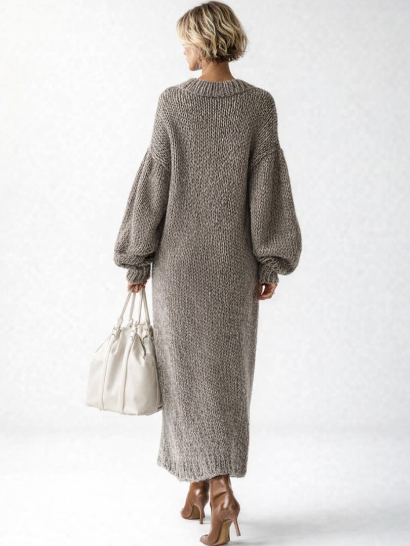 Zelda | Oversized Knit Maxi Sweater Dress