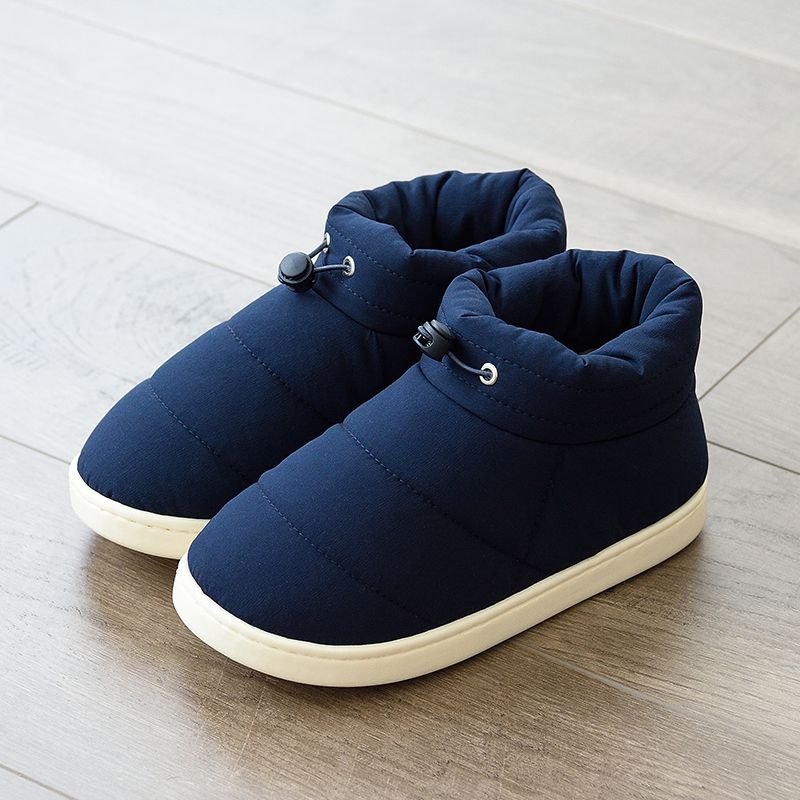 Louise | Quilted Snow Boots With Drawstring Collar