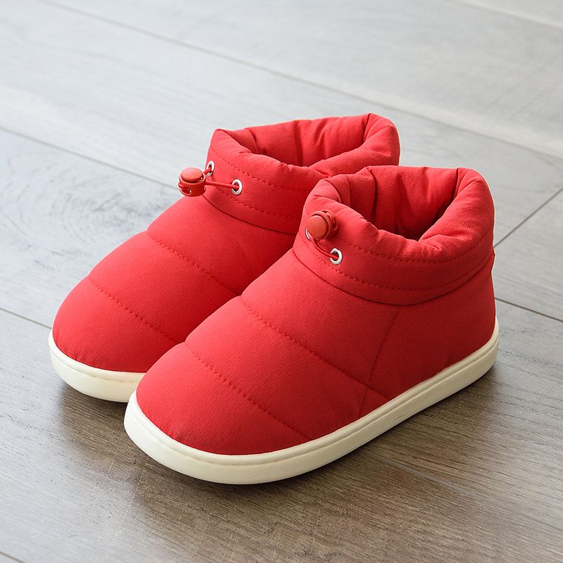 Louise | Quilted Snow Boots With Drawstring Collar