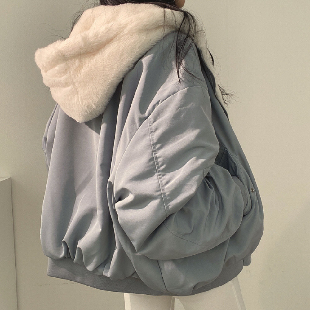 Hope | Reversible Hooded Bomber Jacket