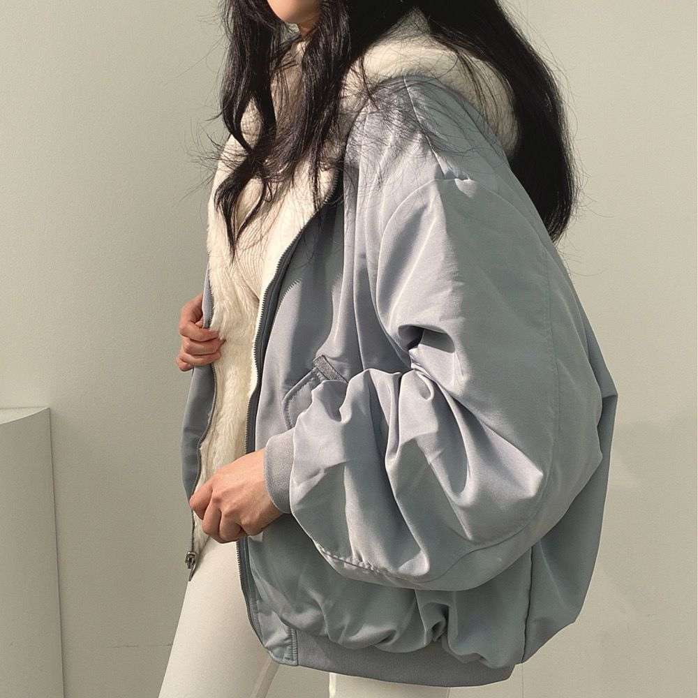 Hope | Reversible Hooded Bomber Jacket
