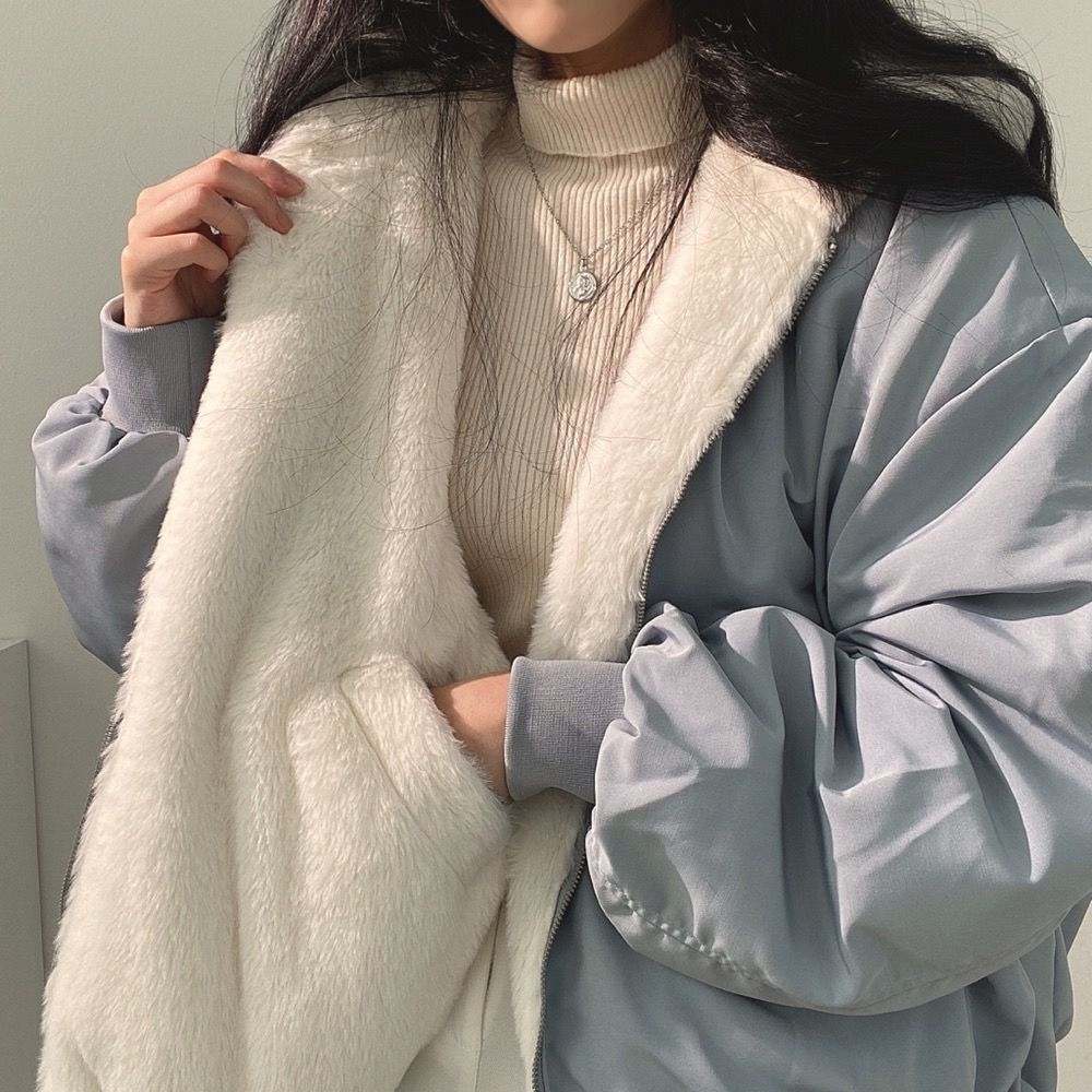 Hope | Reversible Hooded Bomber Jacket