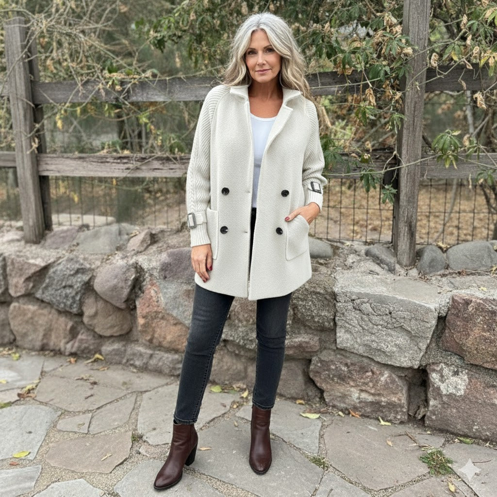 Stanmore — Longline Wool-Blend Coat